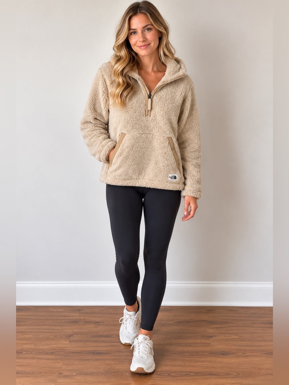 The North Face Sherpa Half-Zip Pullover Jacket